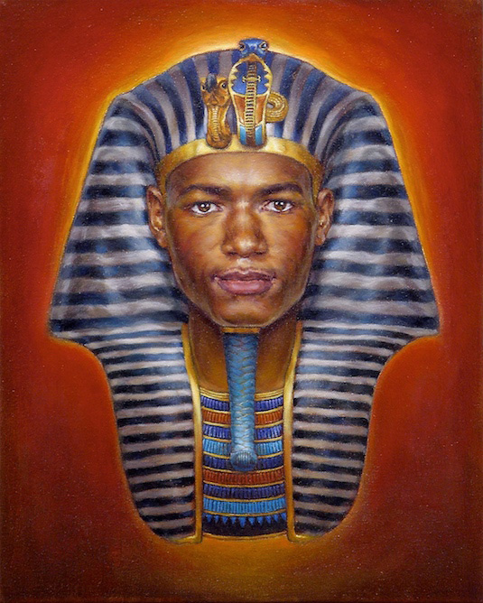 contemporary oil painting of male commission  by Julian Hsiung - P Tut - contemporary portrait realisium art
